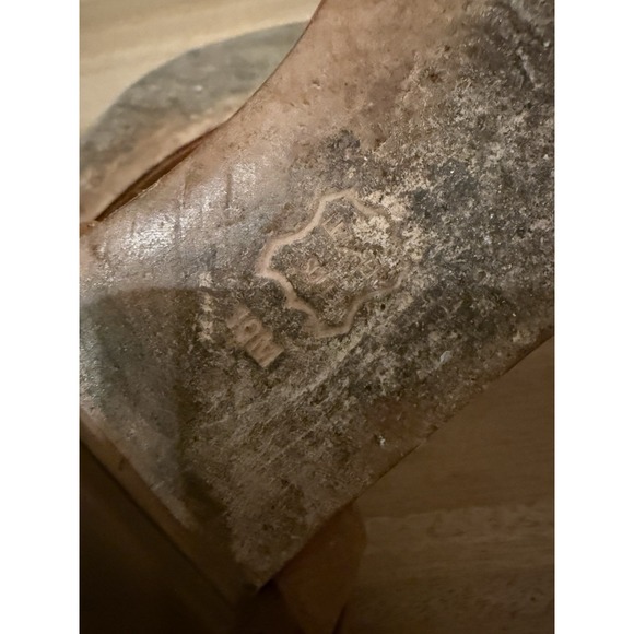 Tory Burch Laurel Sandals Women's Size 10M Tan Leather Silver Band Ankle Strap - Picture 8 of 8